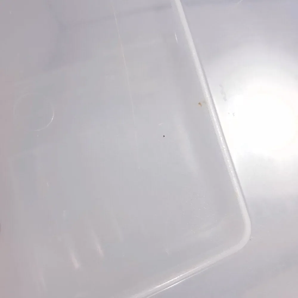 Vintage Rubbermaid Organizer Keepers‎ Snap Case 2282 51C clear plastic hinged